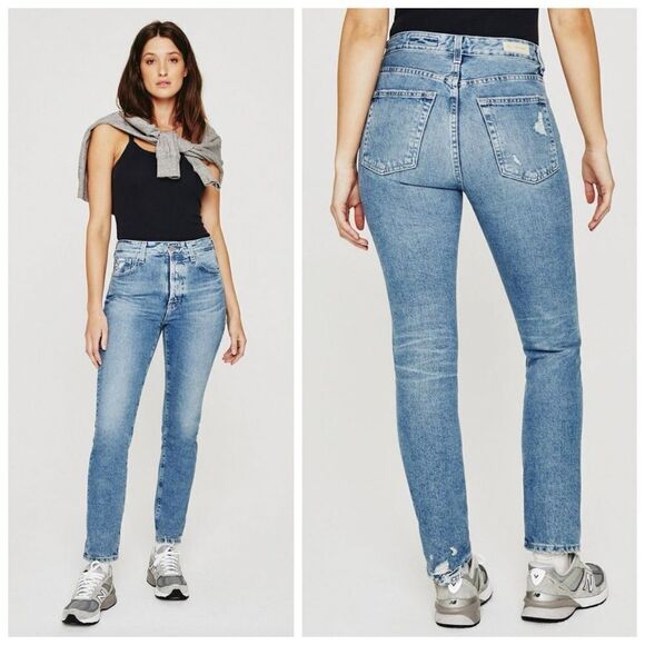 AG Alexxis Slim Contour Jeans 18 Years Presto - Picture 1 of 16